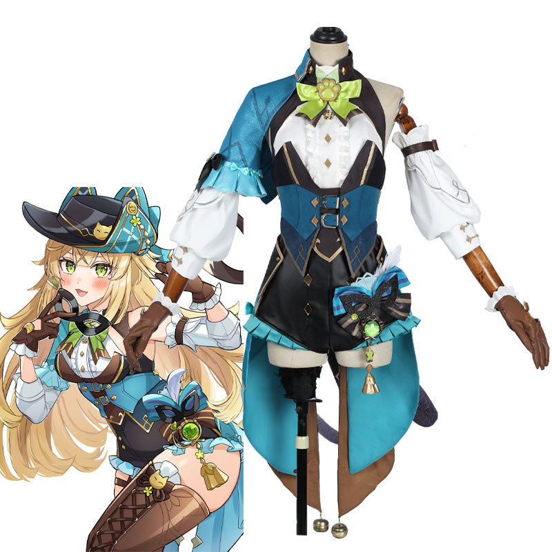 Game Genshin Impact Kirara Phantom in Boots Cosplay Costumes