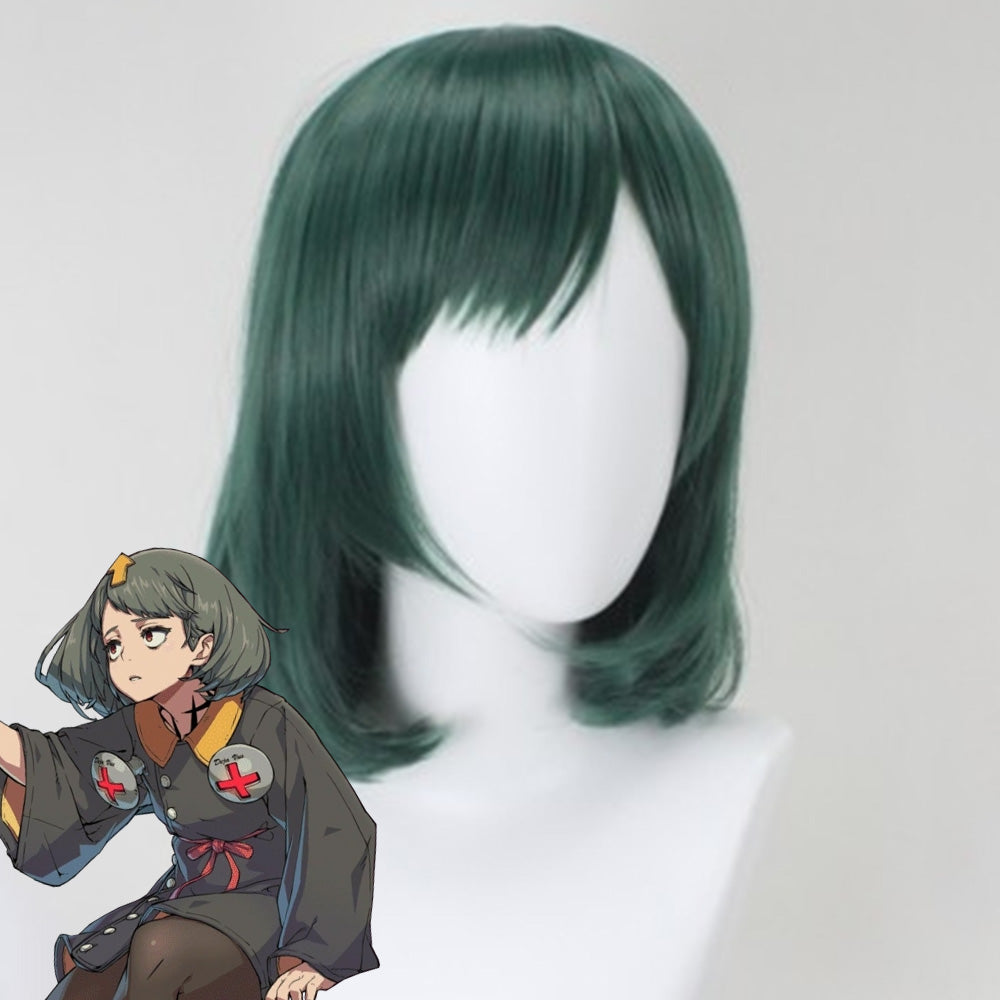 Guilty Gear Strive Bedman Delilah Green Cosplay Wig