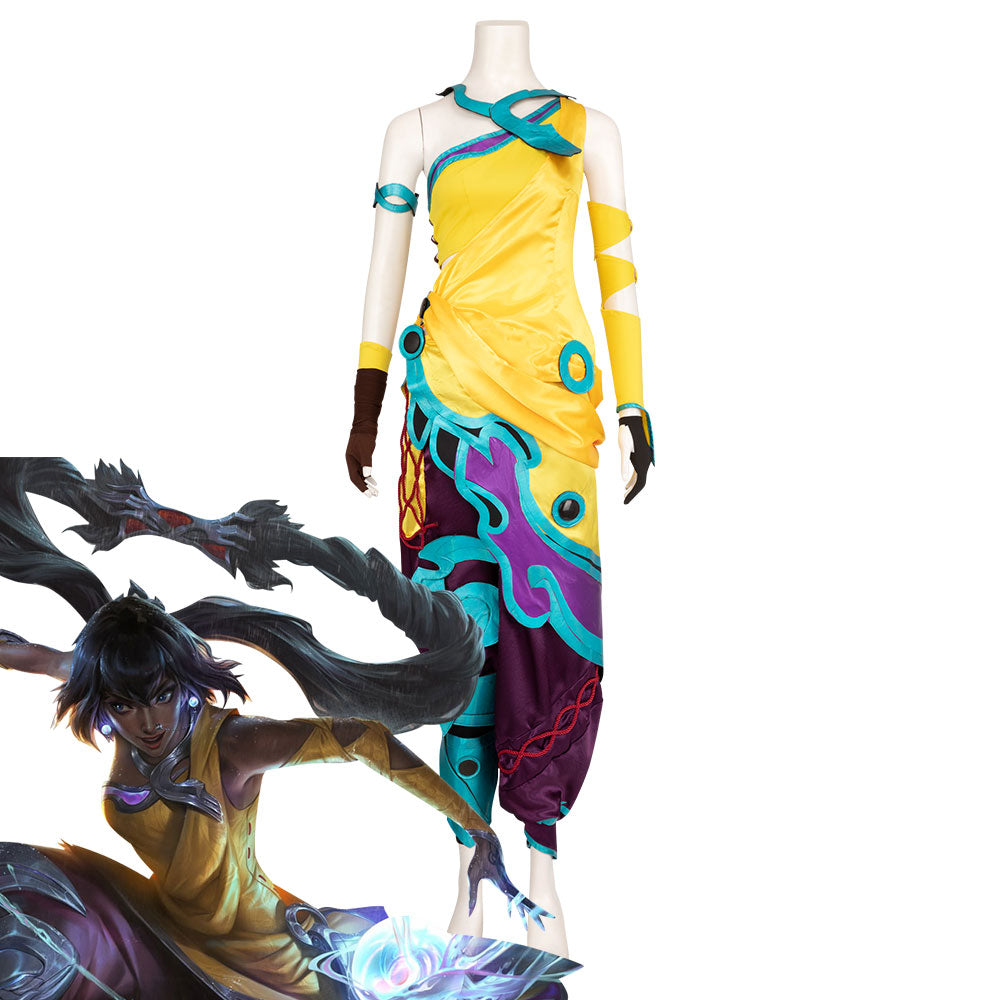 League of Legends LOL Nilah Cosplay Costume