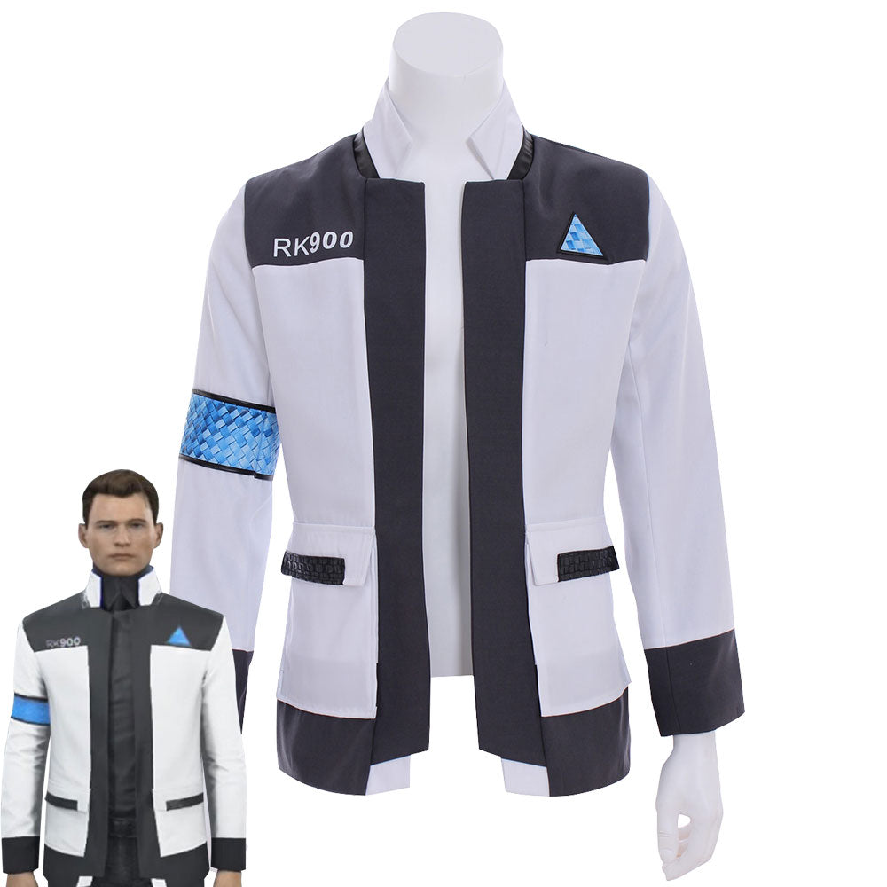 Detroit: Become Human Connor White Cosplay Costume - Only Coat