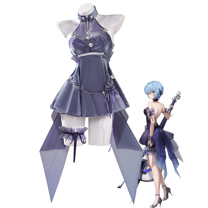 Goddess of Victory: NIKKE x Evangelion Rei Ayanami Cosplay Costume
