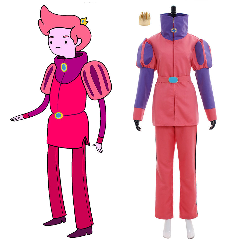 Adventure Time Prince Gumball Cosplay Costume