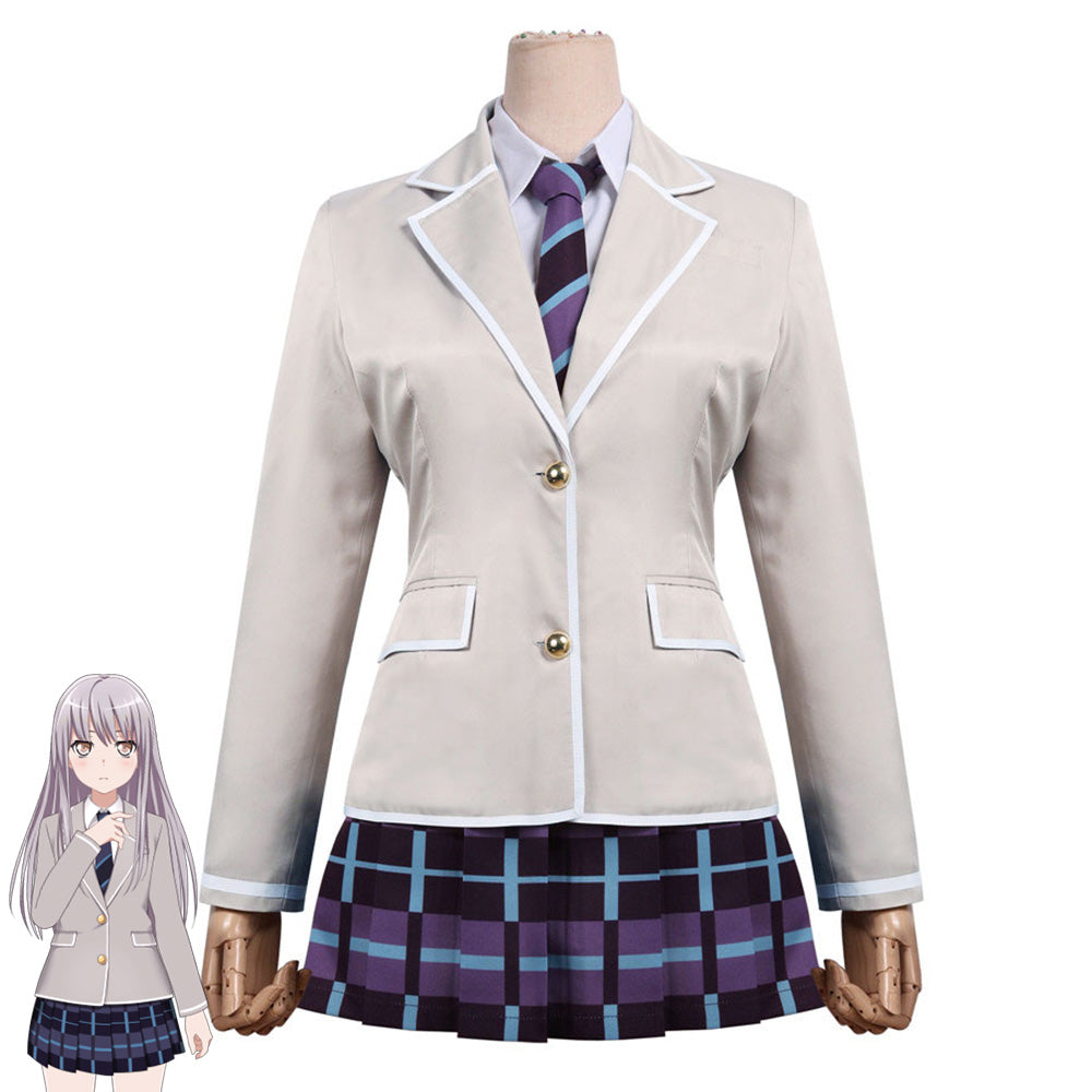 Bang Dream! Roselia Yukina Minato School Uniform Cosplay Costume