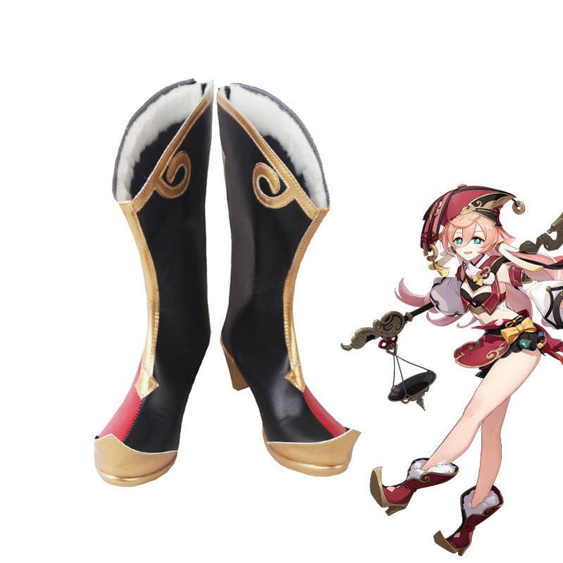 ame Genshin Impact Yanfei Cosplay Shoes
