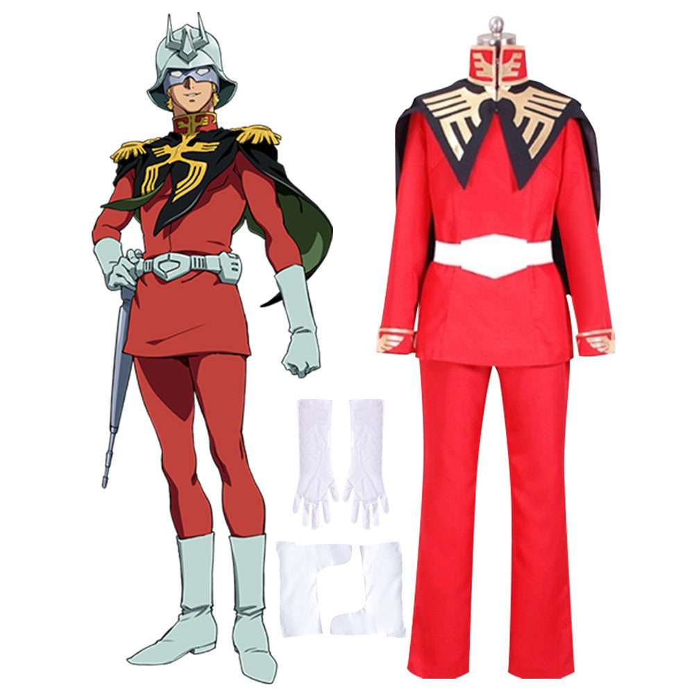 Gundam Series Char Aznable Cosplay Costume
