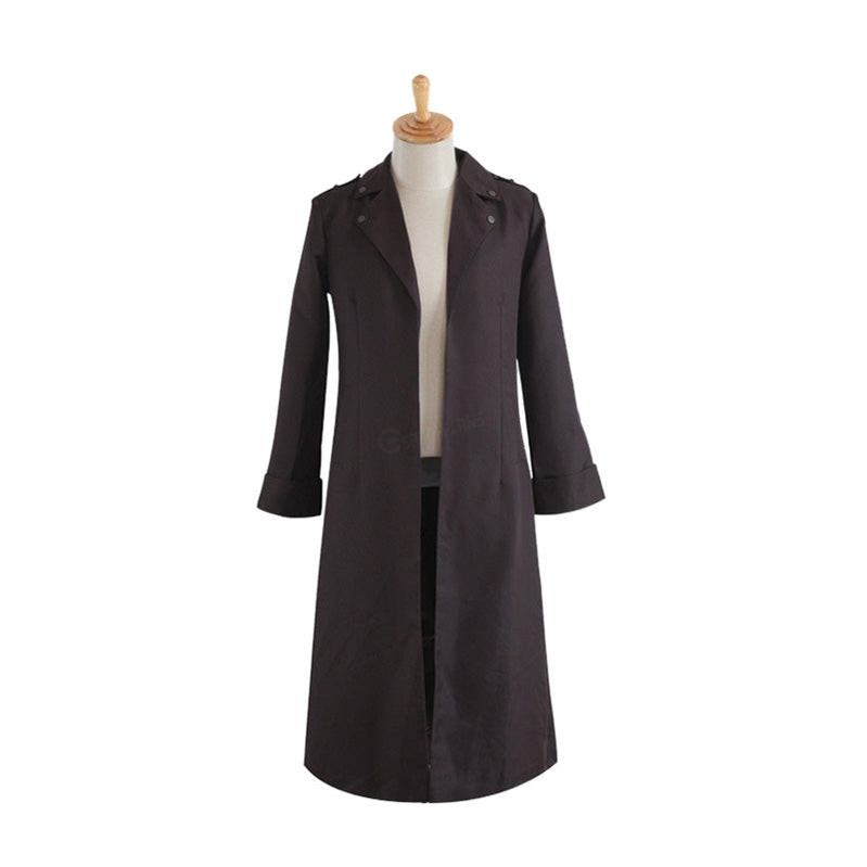 Anime Attack on Titan Levi Ackerman Coat Cosplay Costume