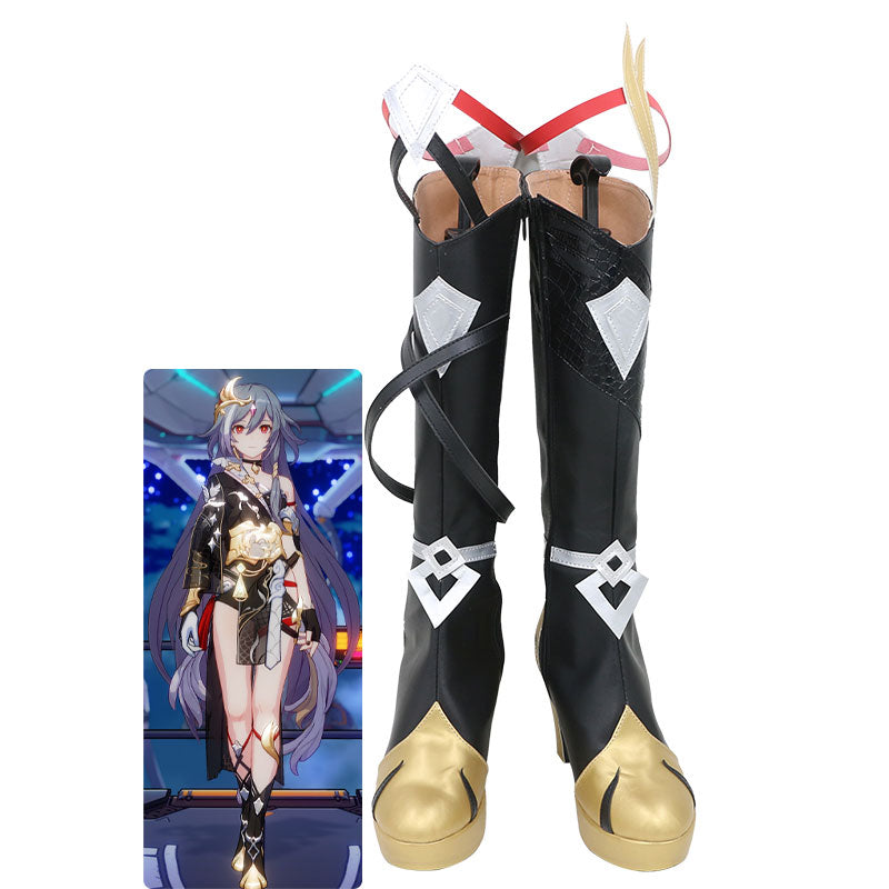 Honkai Impact 3rd Fu Hua Herrscher of Sentience Cosplay Shoes