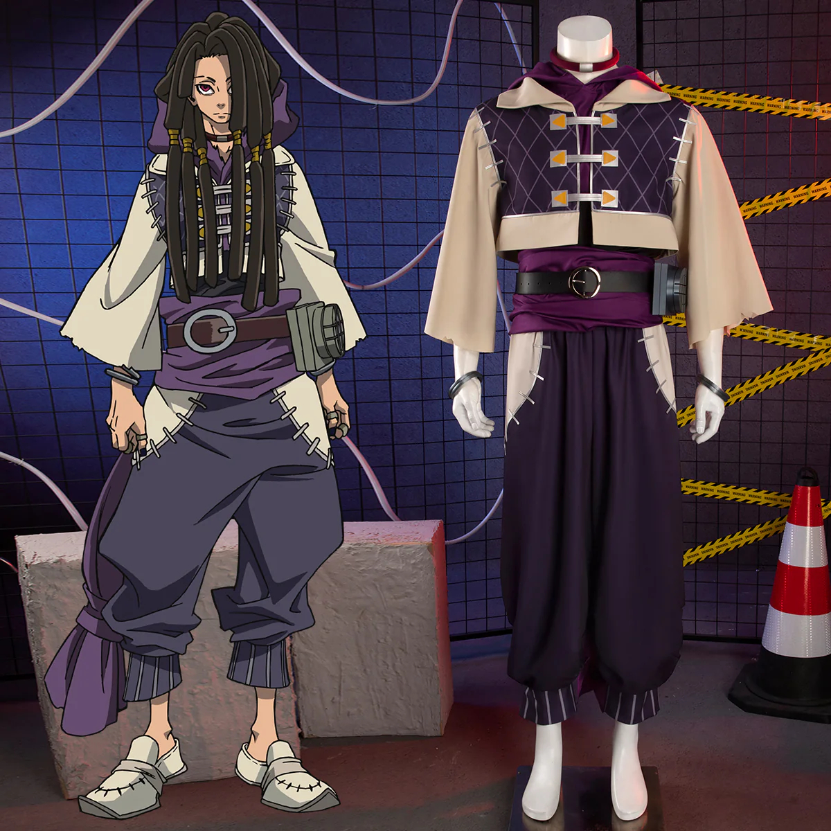 GACHI AKUTA GACHIAKUTA Jabber Wonger Cosplay Costume