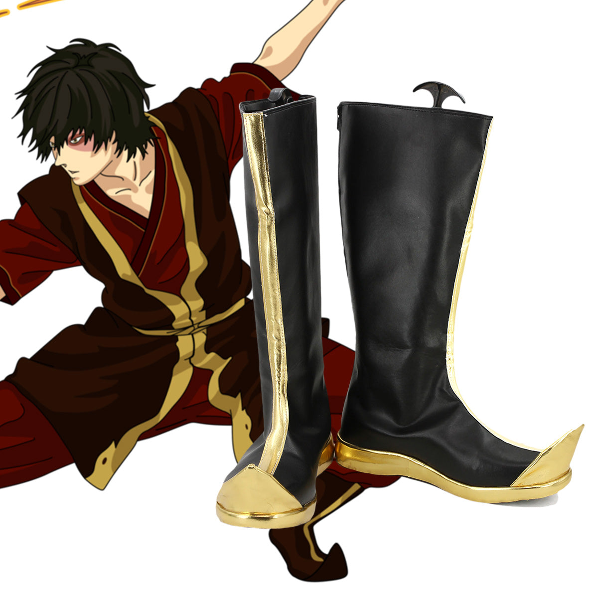 Anime Avatar: The Last Airbender Prince Zuko Outfit Cosplay Costumes