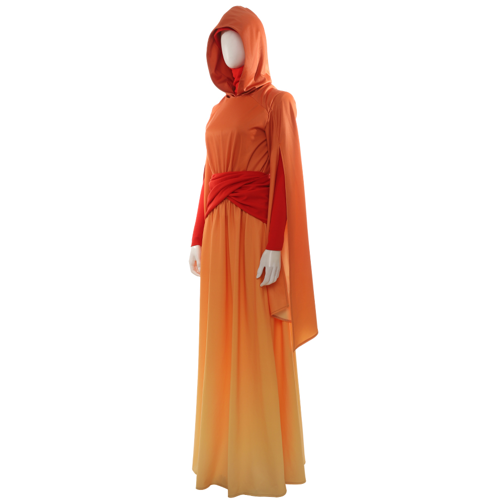 Movie Star Wars The Phantom Menace Padme Cosplay Costumes for Halloween Suit  M20200340