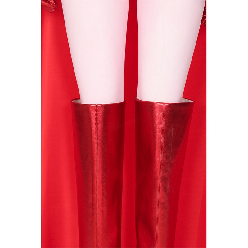 Movie Wanda Vision Wanda Maximoff Halloween Cosplay Costumes
