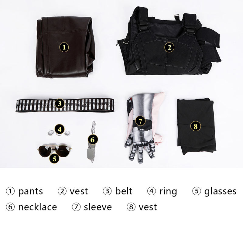 Cyberpunk 2077 Johnny Silverhand Cosplay Costumes