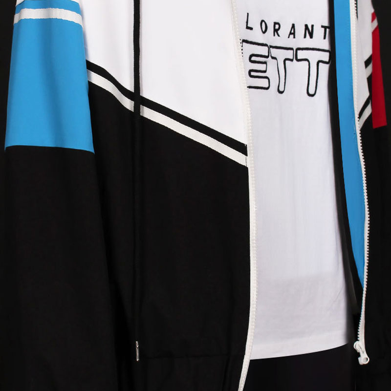 Valorant Jett White Black Coat Cosplay Costume