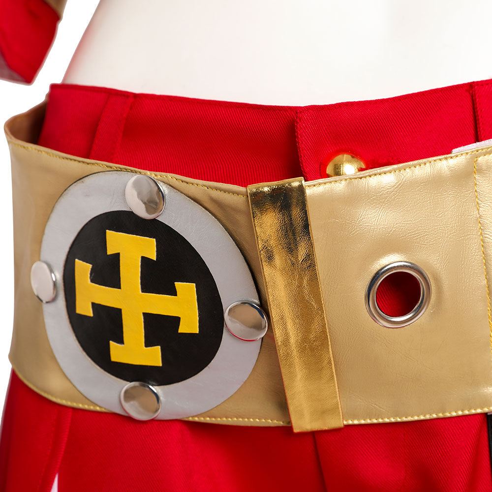 Guilty Gear STRIVE INO I-No Red Shoes Cosplay Costume