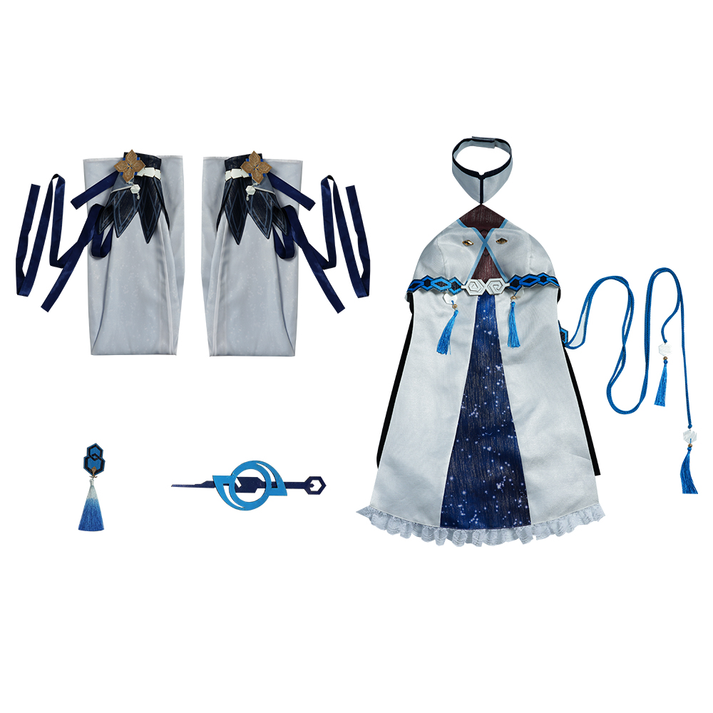 Genshin Impact Guizhong New Suit Cartoon Cosplay Costume Outfit
