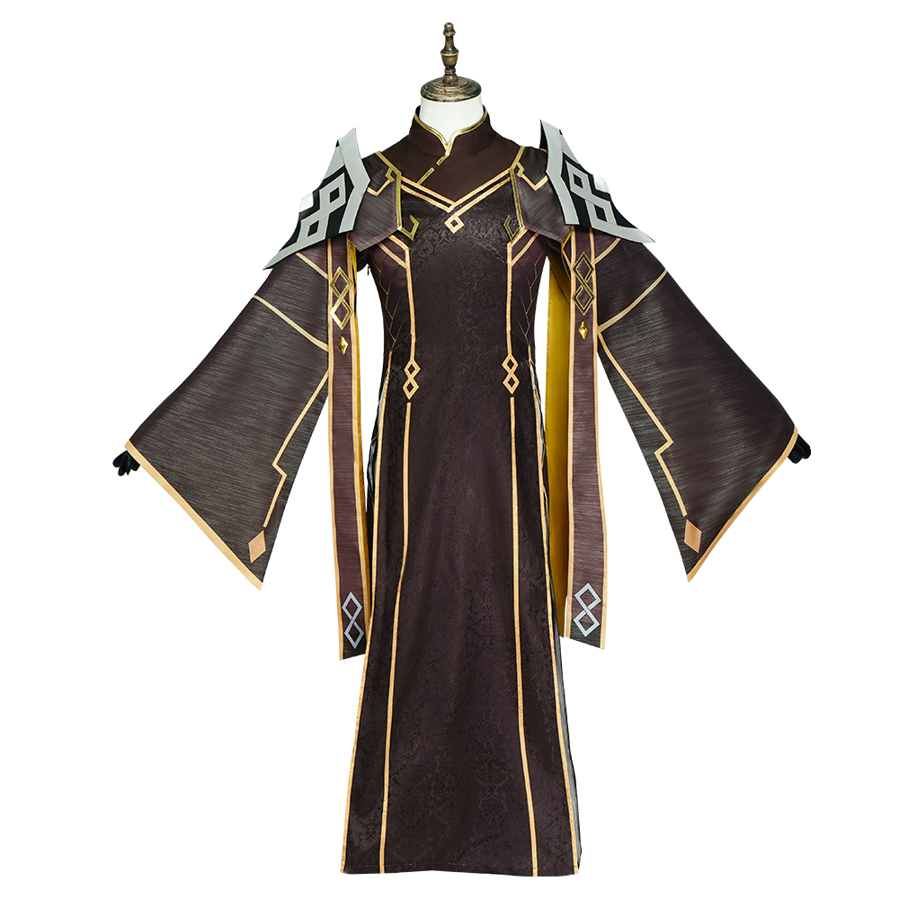 Genshin Impact Rock King Zhongli Cosplay Costumes