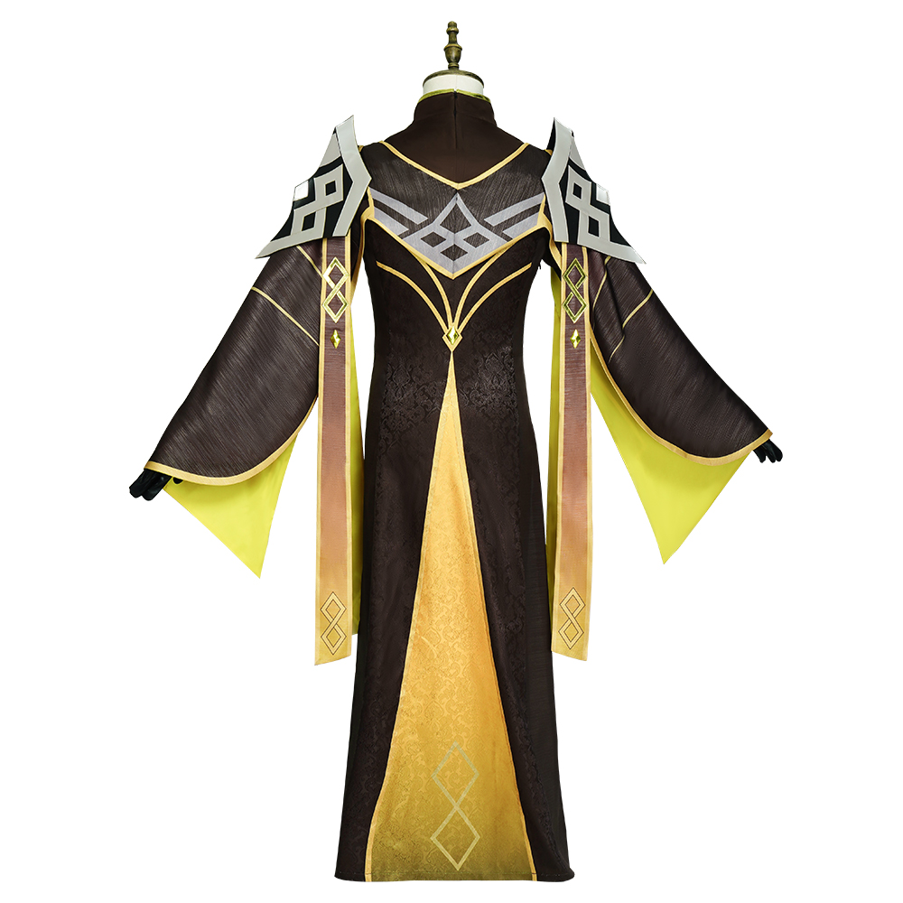 Genshin Impact Rock King Zhongli Cosplay Costumes