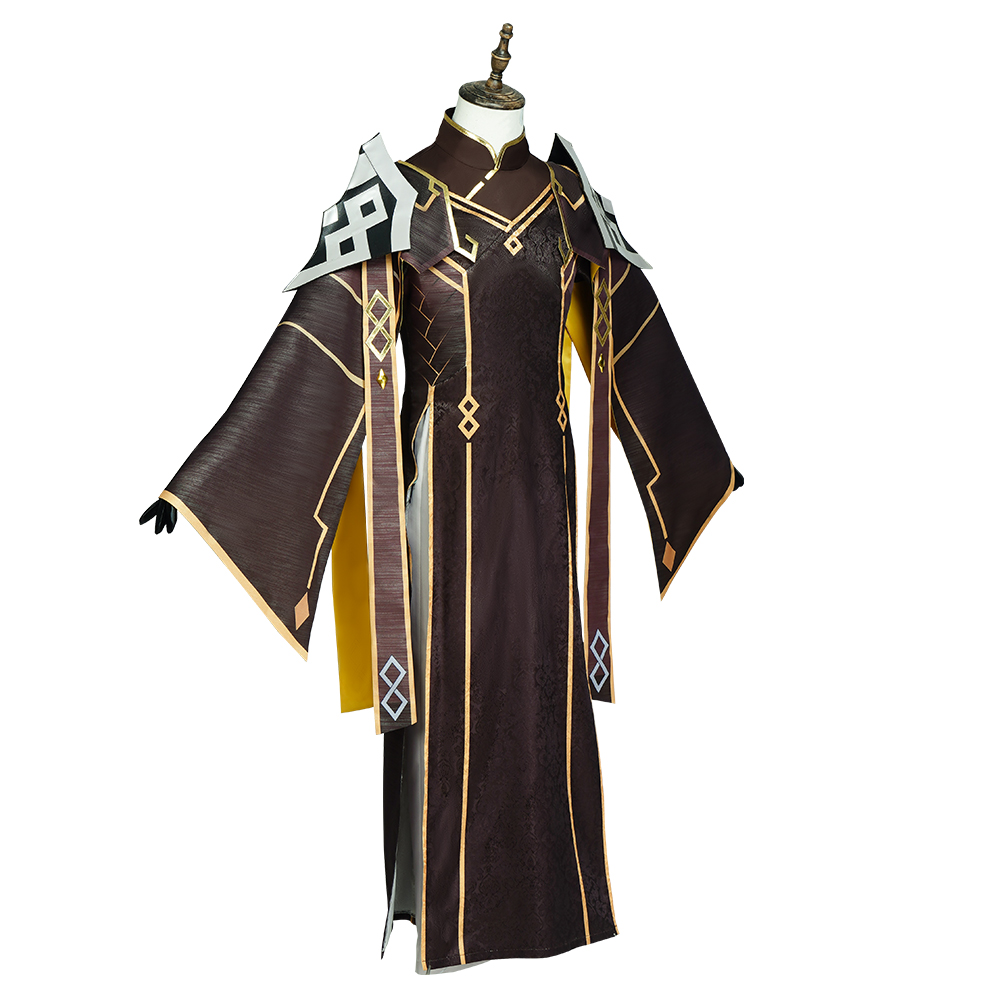 Genshin Impact Rock King Zhongli Cosplay Costumes