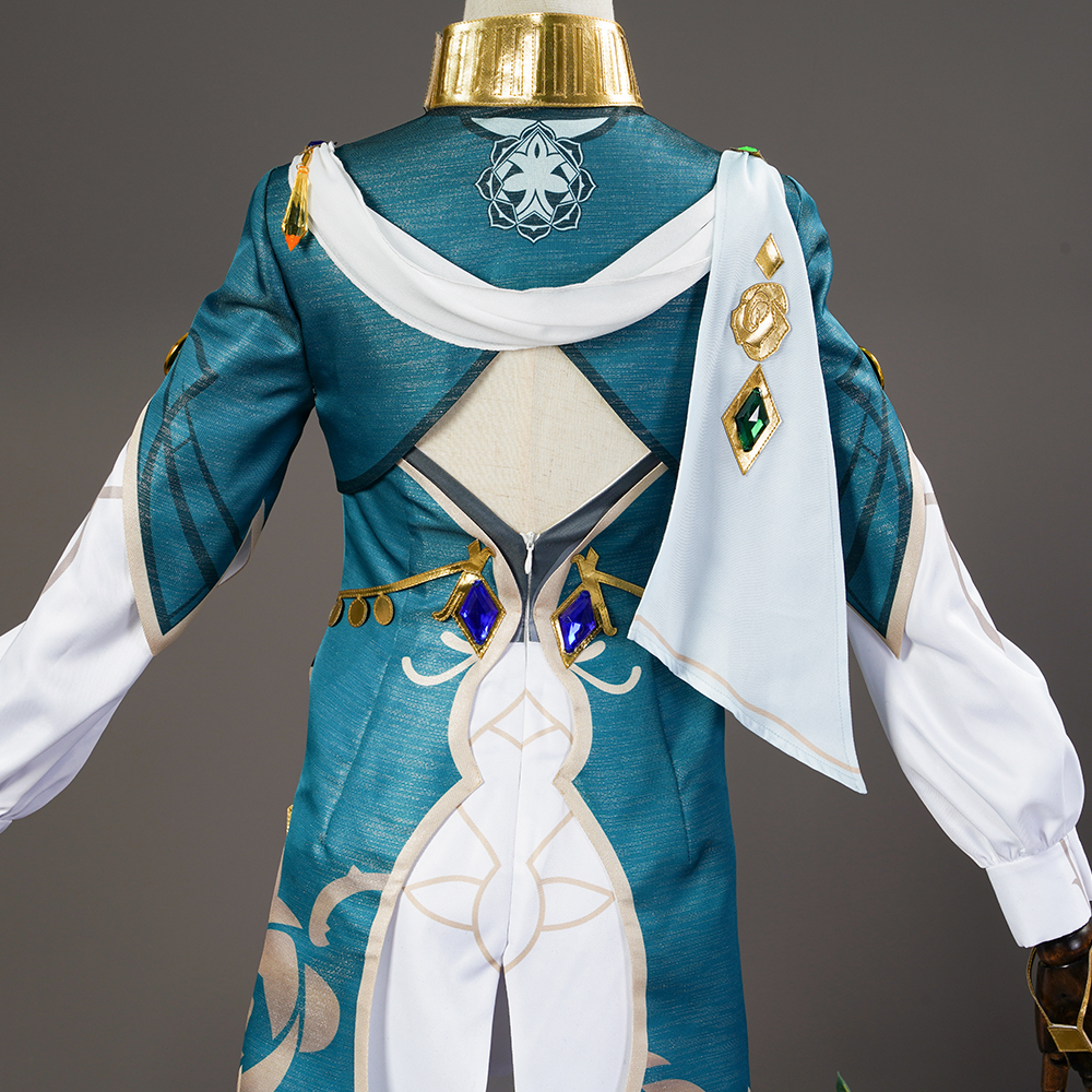 Lisa Minz Anime Costumes  Genshin Impact Lisa Cosplay Costume Halloween Party Dresses Novelty Accessories