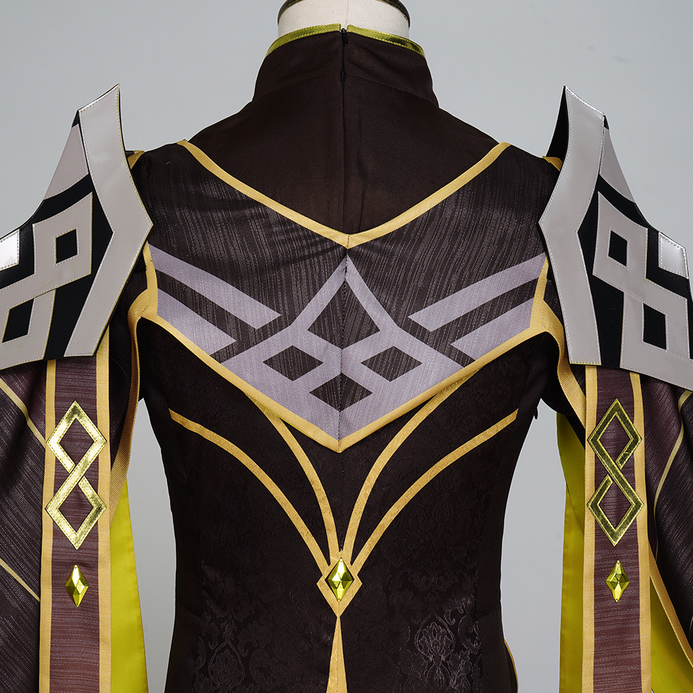 Genshin Impact Rock King Zhongli Cosplay Costumes