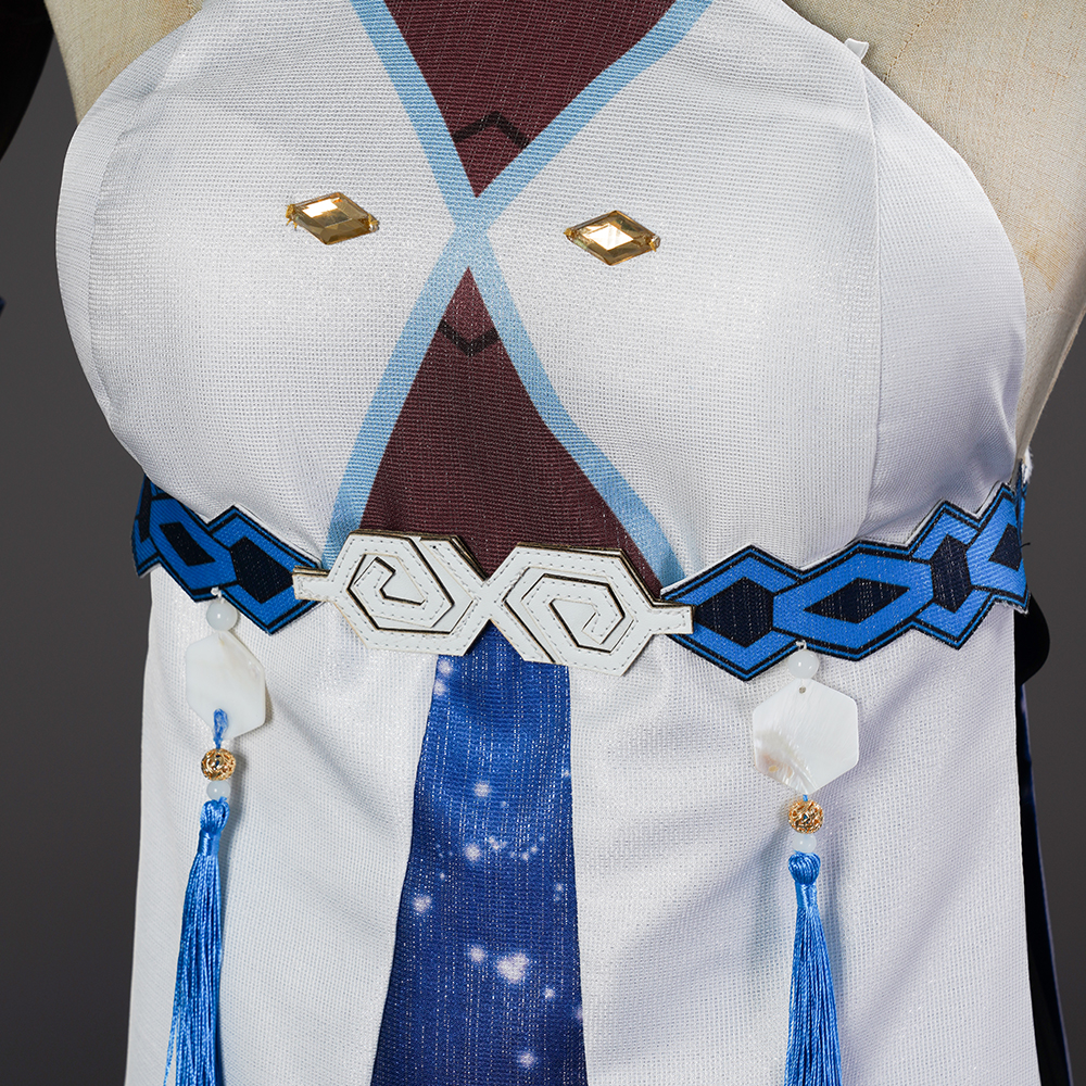 Genshin Impact Guizhong New Suit Cartoon Cosplay Costume Outfit