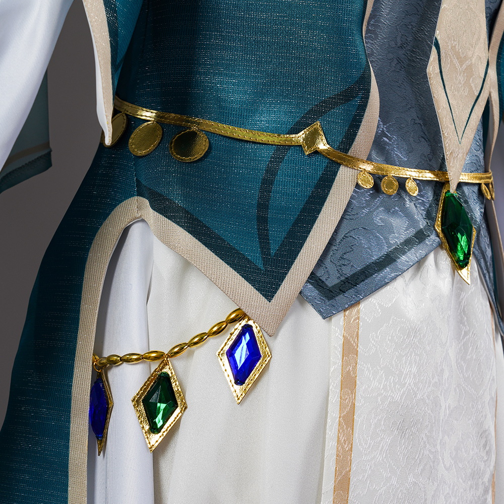 Lisa Minz Anime Costumes  Genshin Impact Lisa Cosplay Costume Halloween Party Dresses Novelty Accessories