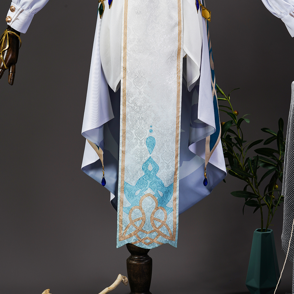 Lisa Minz Anime Costumes  Genshin Impact Lisa Cosplay Costume Halloween Party Dresses Novelty Accessories