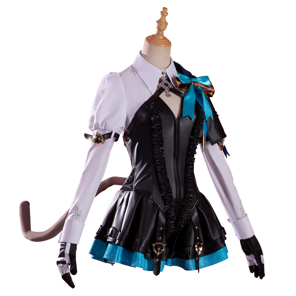 Game Genshin Impact Lynette Cosplay Costume Halloween Costume Sets R20230172