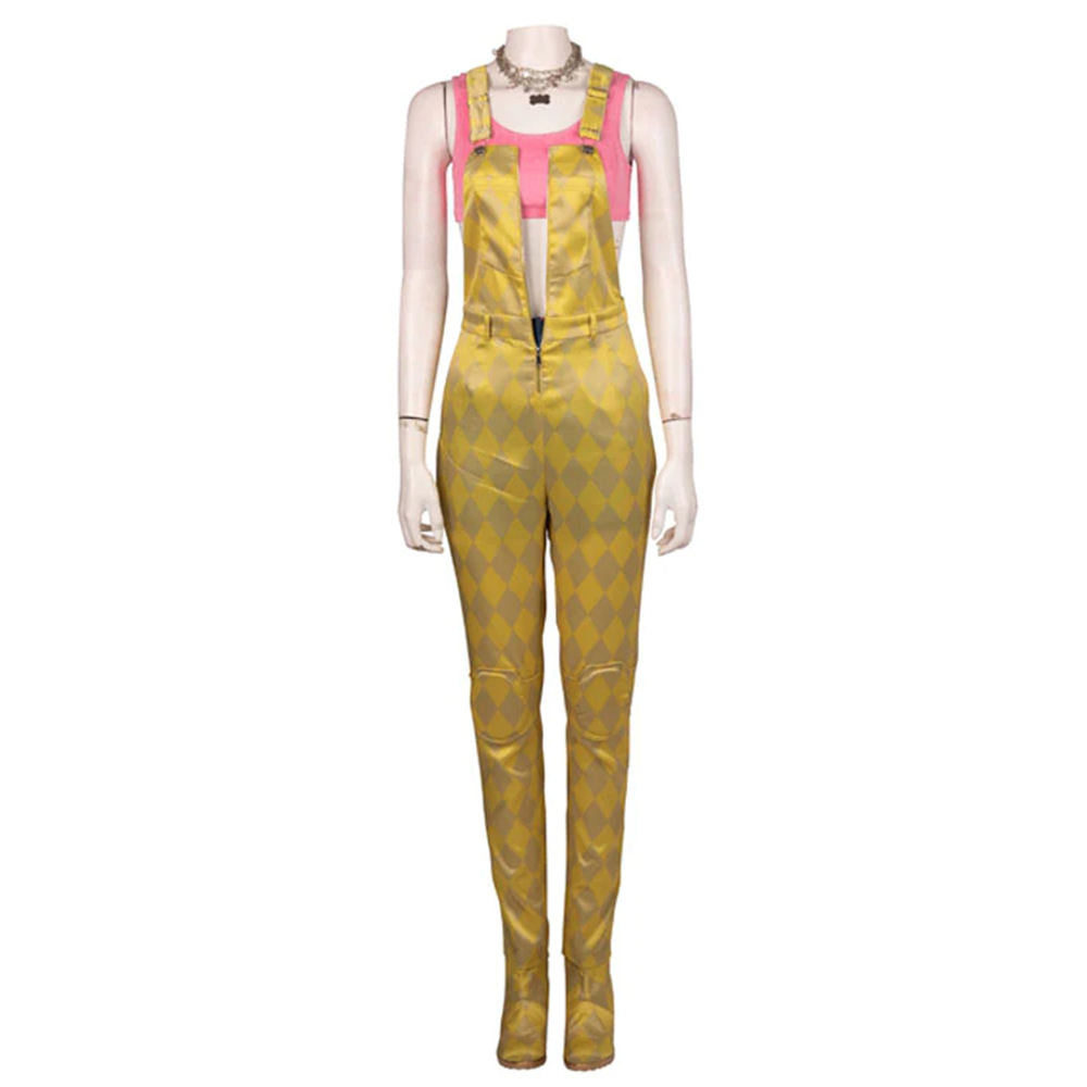 DC Movie Bird of Prey Harley Quinn costume Full Harlequin cosplay outfit