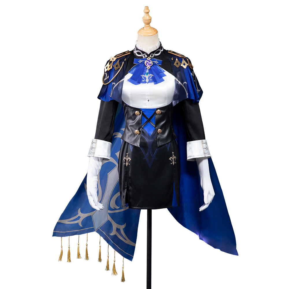 Clorinde Cosplay Costume Genshin Impact Costume for Halloween Carnival Party Event Anime Adult COS Christmas Gift