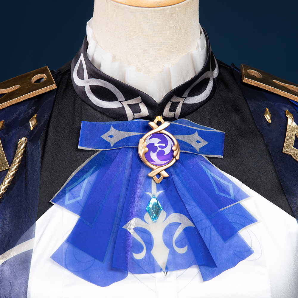 Game Genshin Impact Clorinde Cosplay Costume Halloween Costume Sets R20230179