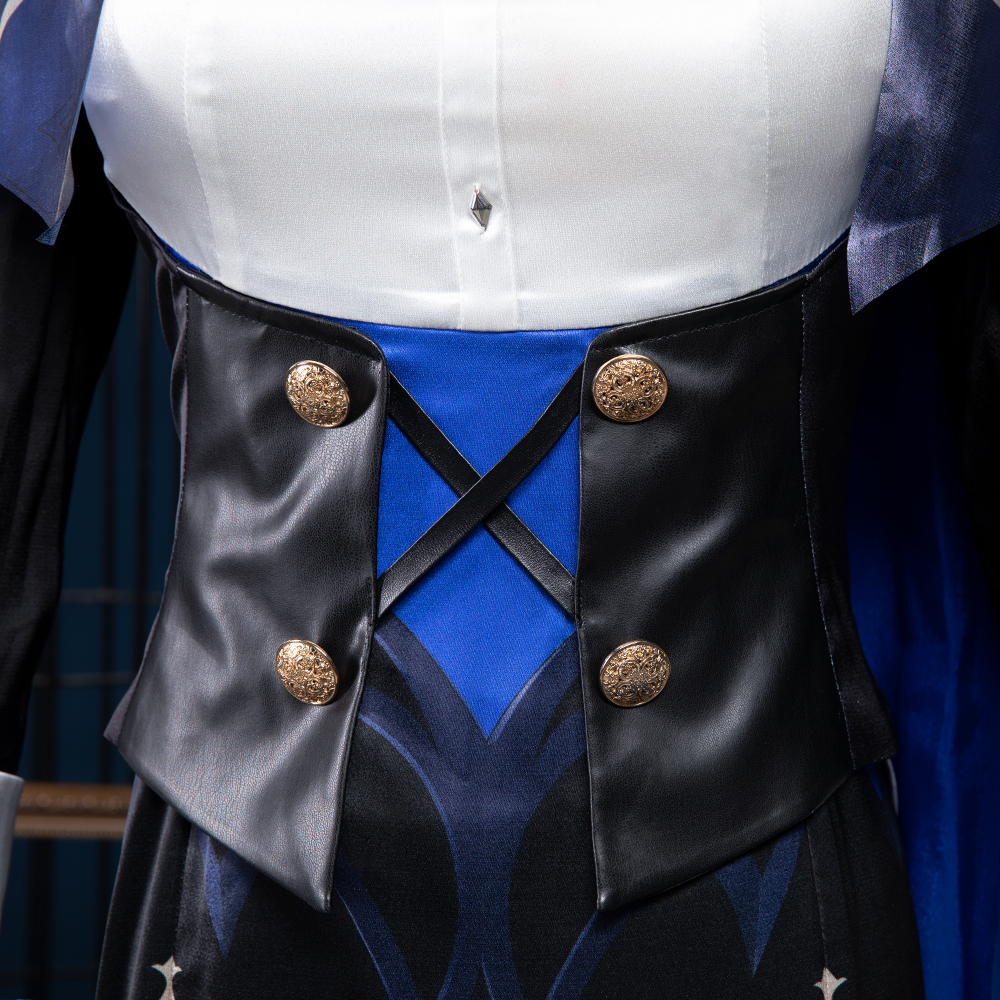 Game Genshin Impact Clorinde Cosplay Costume Halloween Costume Sets R20230179