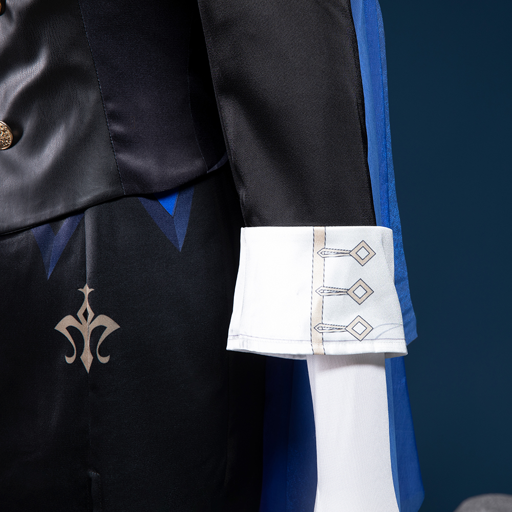 Game Genshin Impact Clorinde Cosplay Costume Halloween Costume Sets R20230179