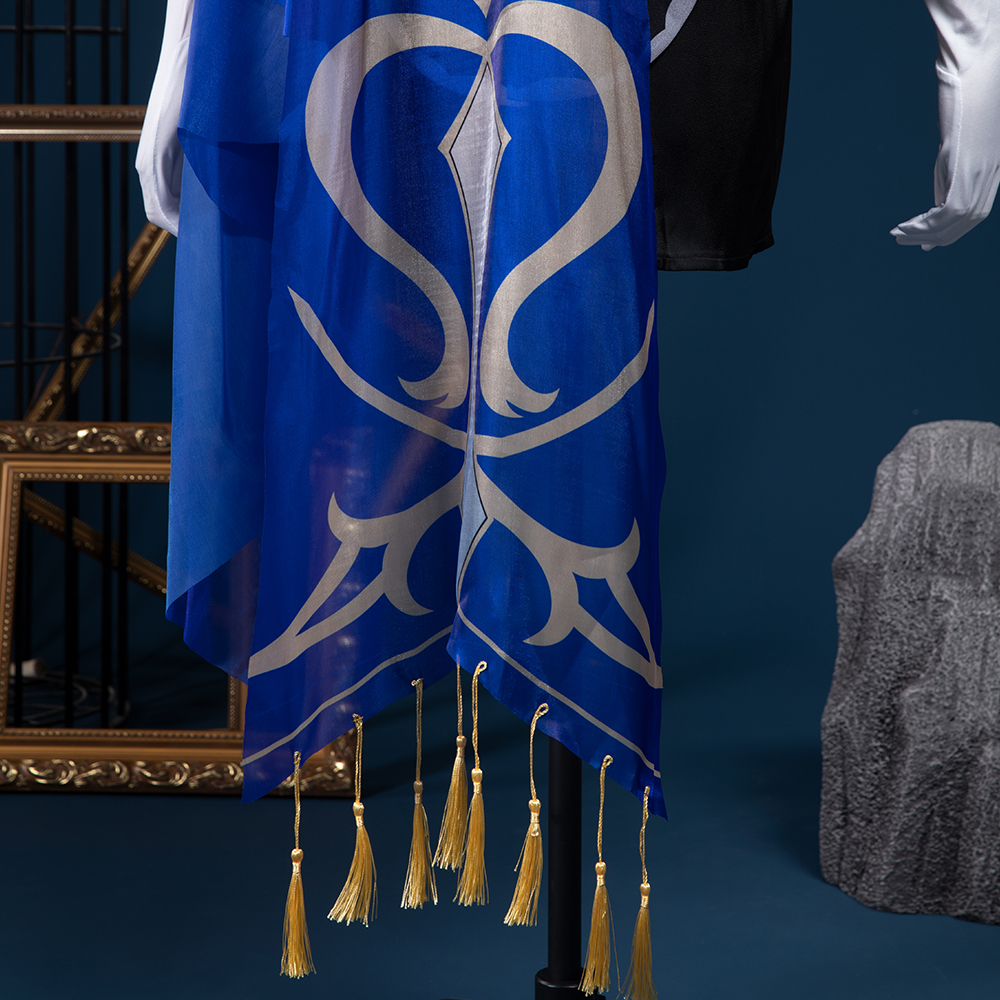 Game Genshin Impact Clorinde Cosplay Costume Halloween Costume Sets R20230179