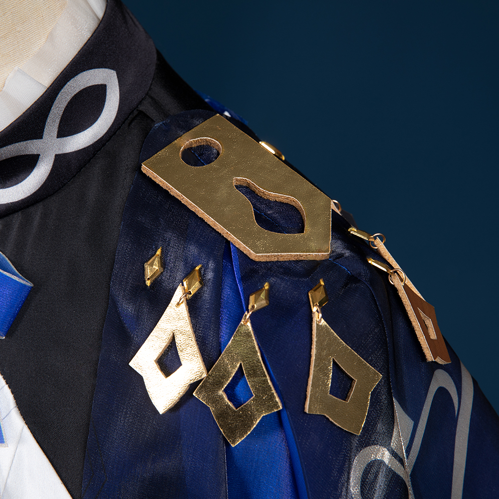 Game Genshin Impact Clorinde Cosplay Costume Halloween Costume Sets R20230179