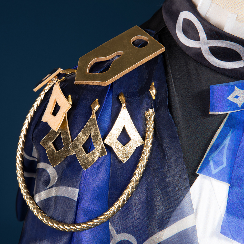 Game Genshin Impact Clorinde Cosplay Costume Halloween Costume Sets R20230179