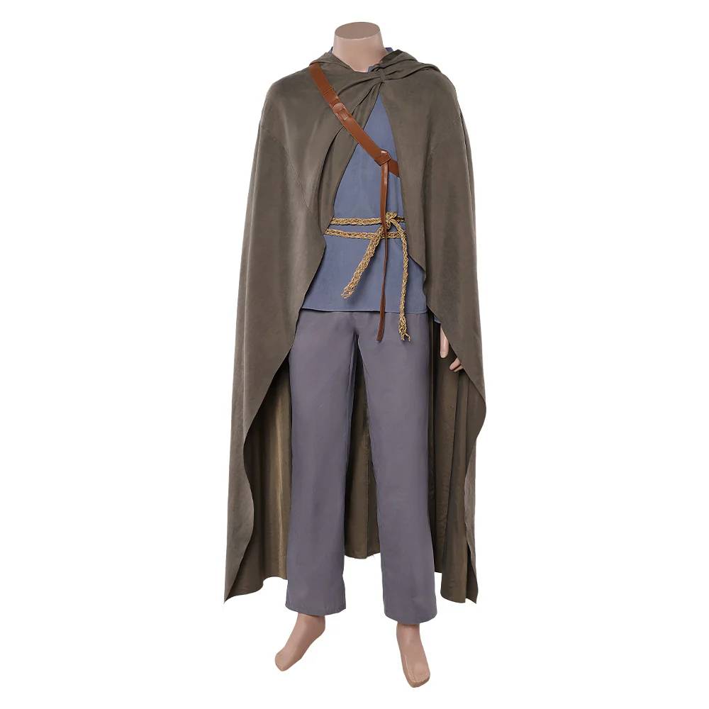 A Knight of the Seven Kingdoms Dunk Adult Man Blue&Grey Cosplay Cloak Costume Halloween Carnival Party Suit