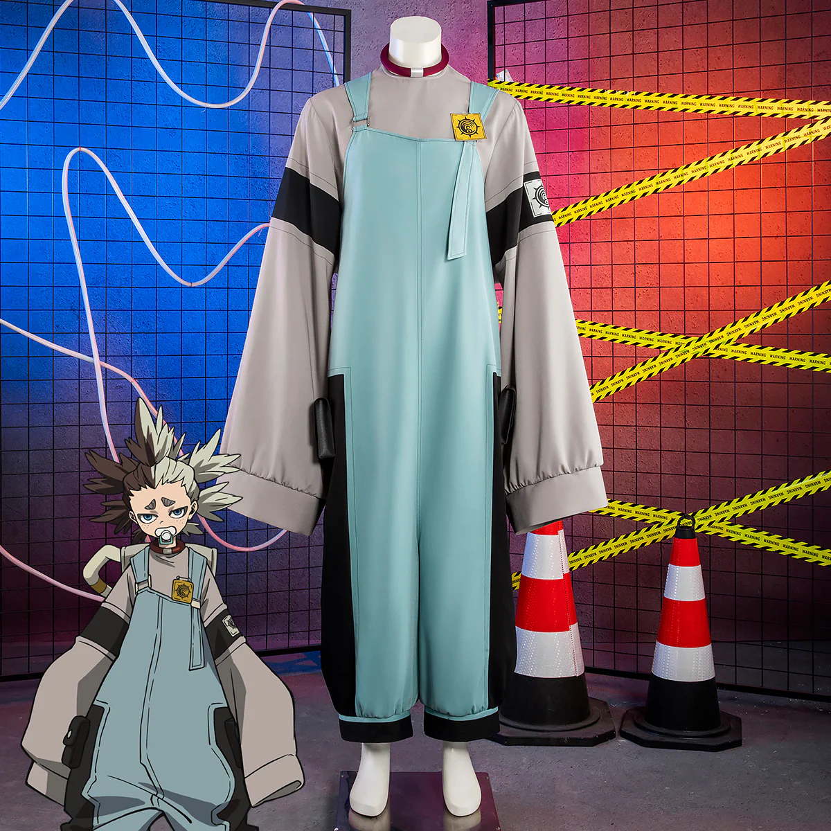 GACHIAKUTA Dear Santa Cosplay Costume