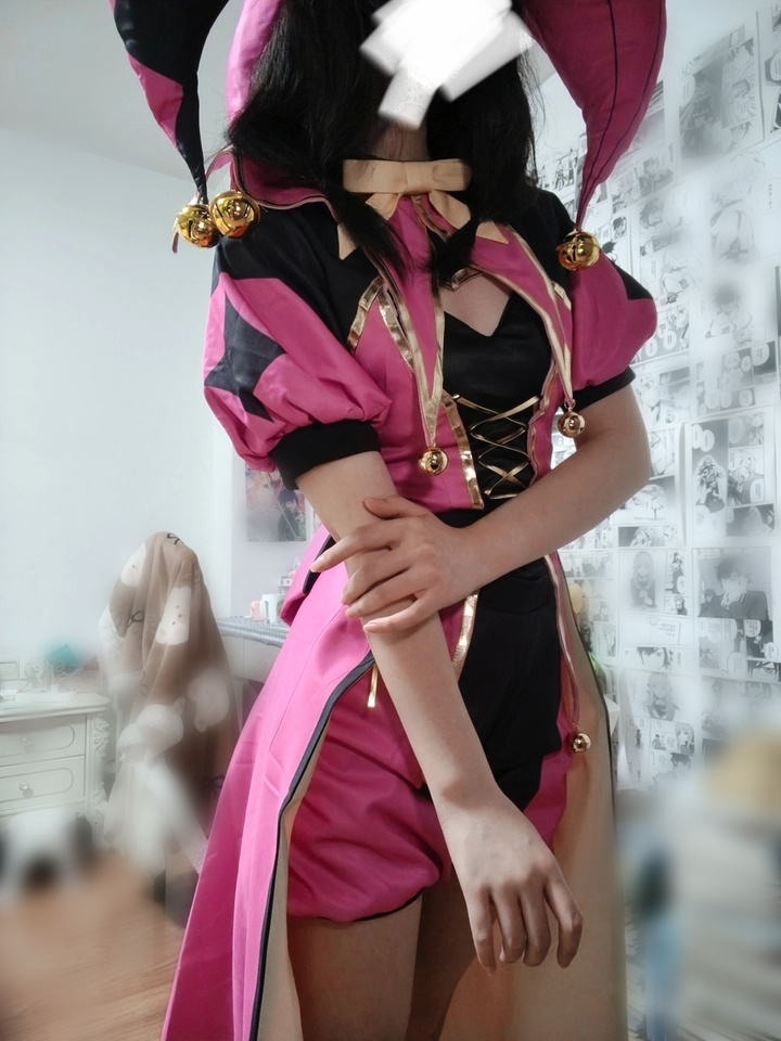 The Freak Circus Columbina Clown Cosplay Costume 