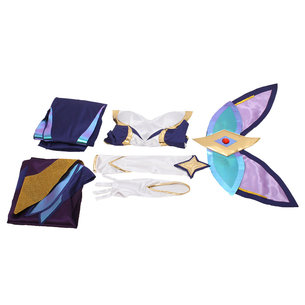 League of Legends Star Guardian Morgana Star Nemesis The Fallen Cosplay Costume