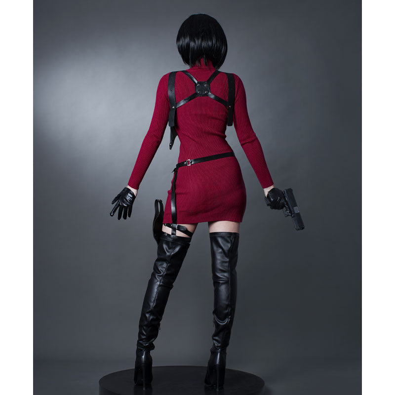 Resident Evil 4 Ada Wong Dress Cosplay Costumes