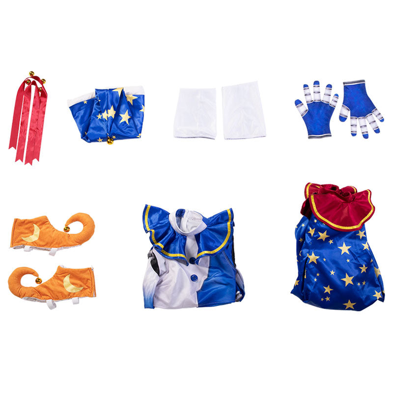 Game Five Nights at Freddy's Moon Halloween Clown Suit Cosplay Costumes