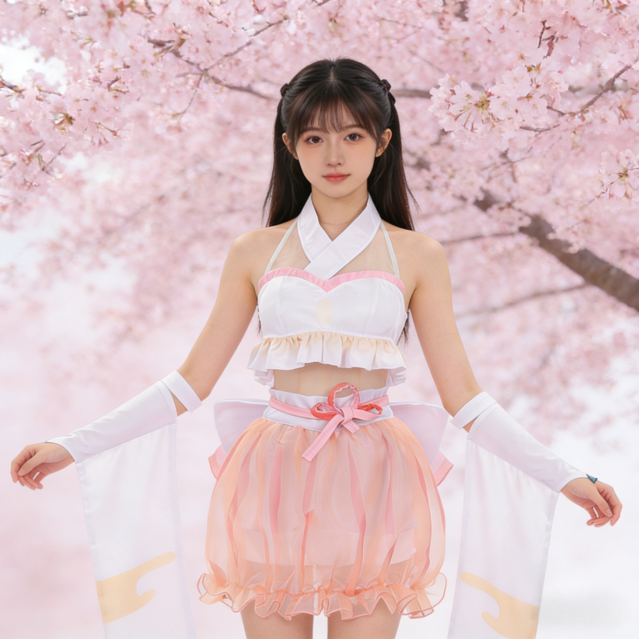 Kaguya Cosmic Princess Kaguya! Cosplay CostumeStage Skirt Design Pink Women Halloween Carnival Party Outfits