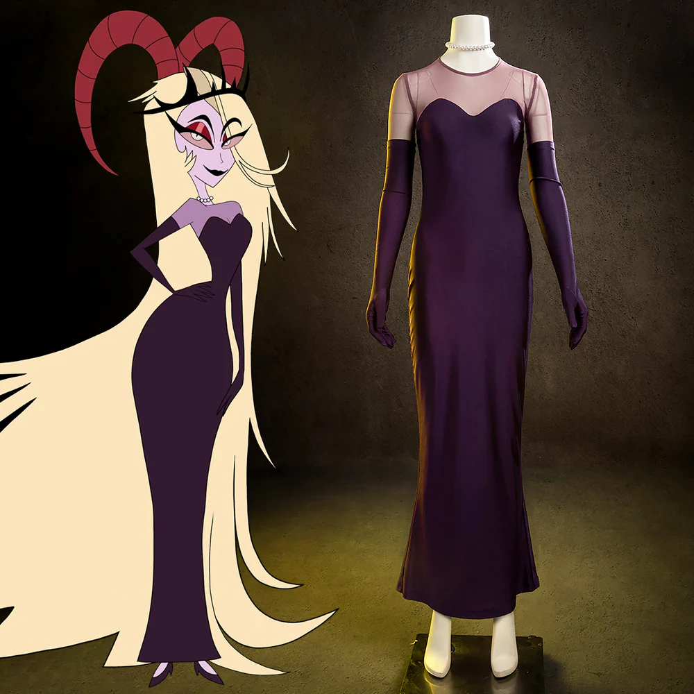 Hazbin Hotel Lilith Cosplay Costumea