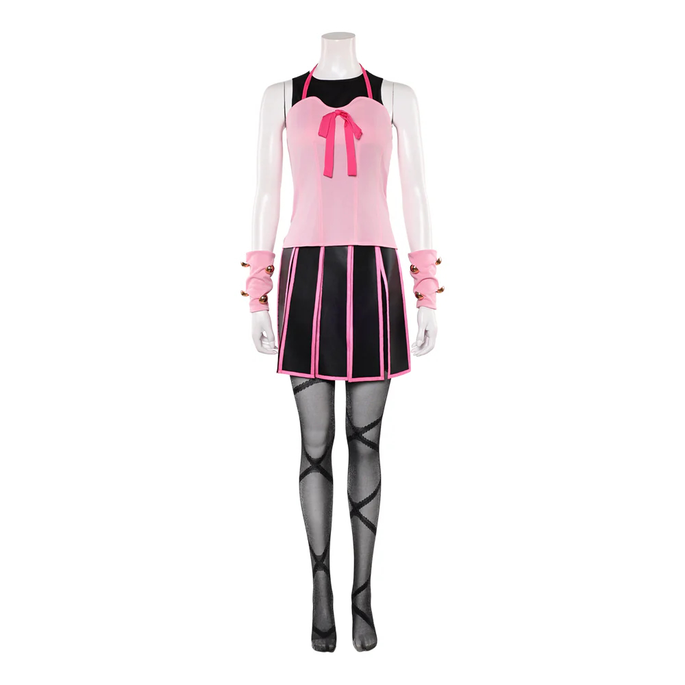 JoJo's Bizarre Adventure: Steel Ball Run Lucy Steel Pink Cosplay Costume