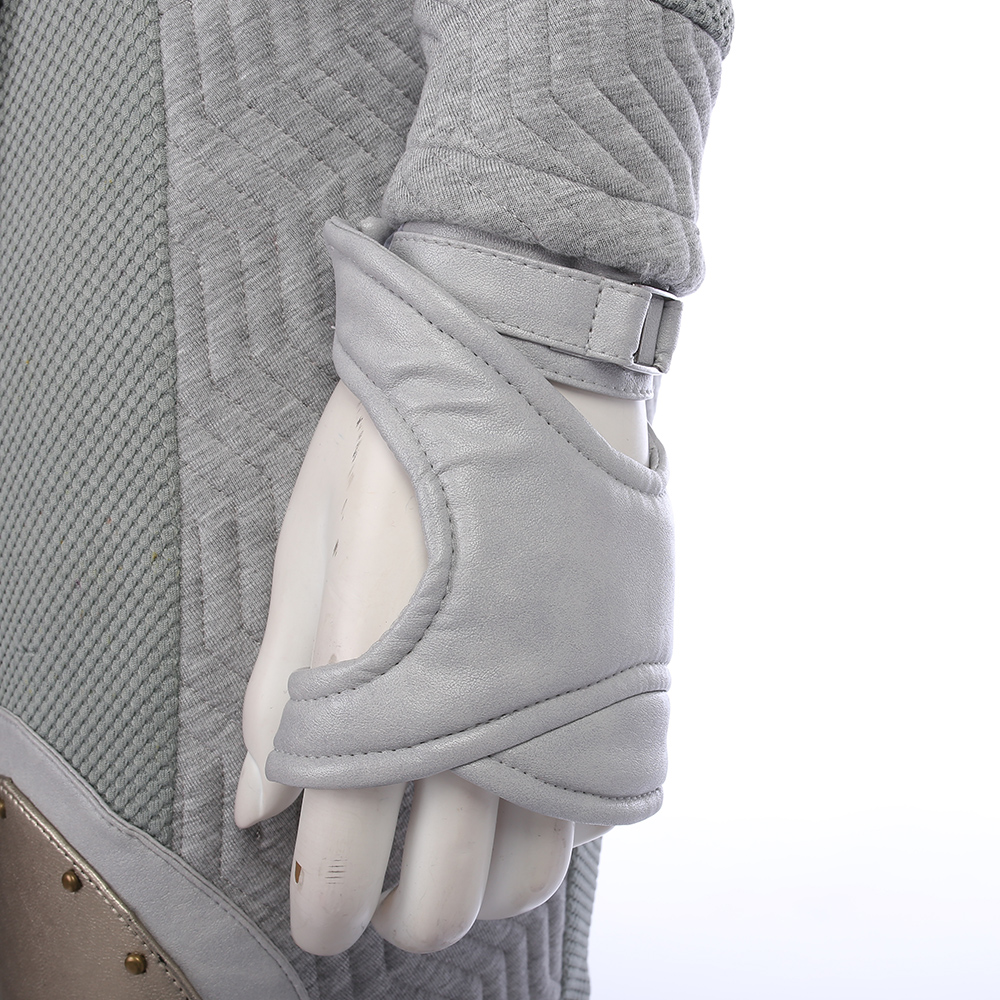 Marvel Movie Thor Ragnarok Valkyrie White War Armor Cosplay Costume  M20170176