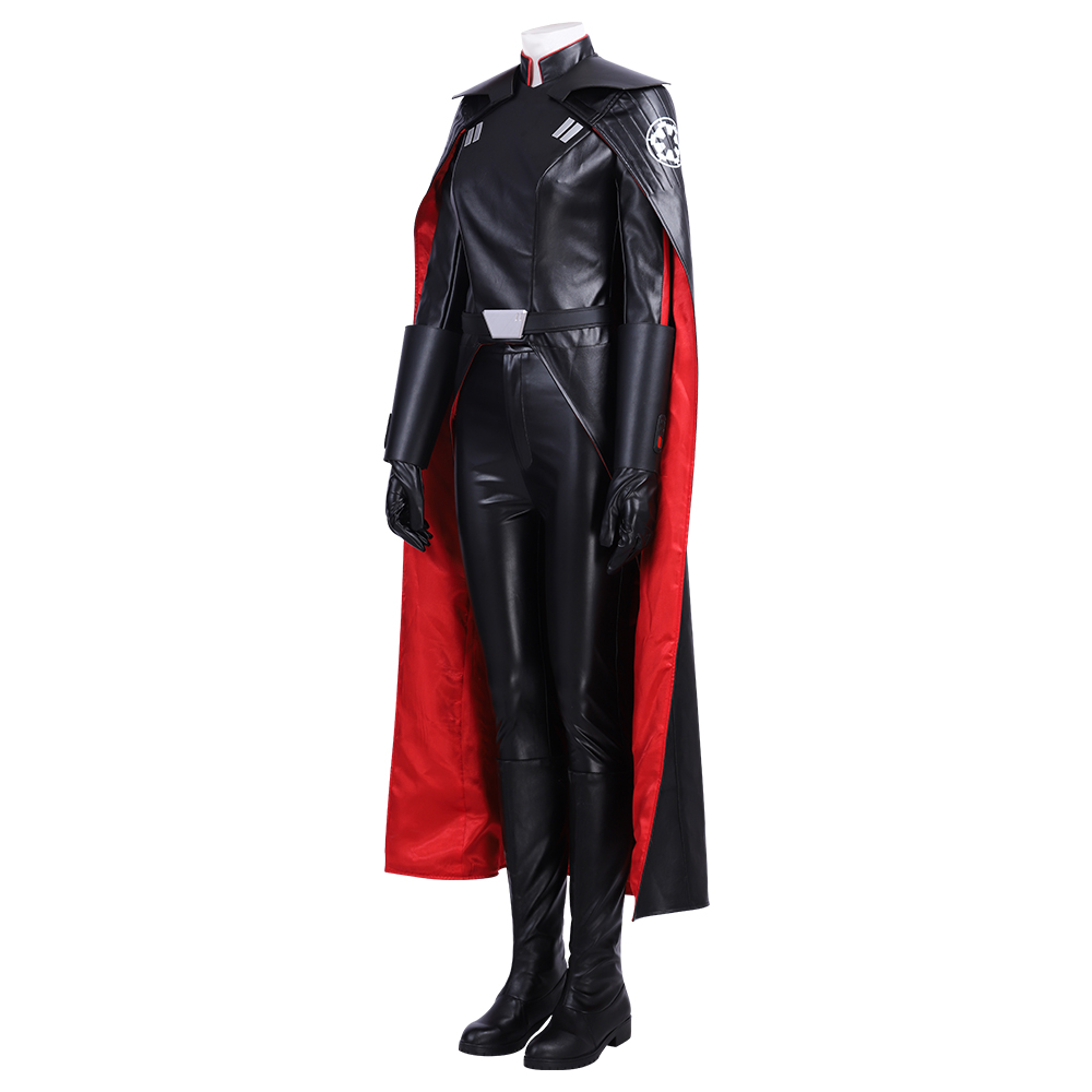 Movie Star Wars Jedi Fallen Order Second Sister Trilla Suduri Black Halloween Cosplay Costume Full Set (Without Shoes）M20200324