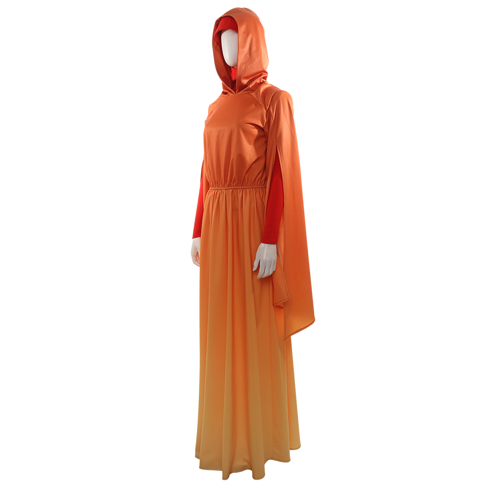 Movie Star Wars The Phantom Menace Padme Cosplay Costumes for Halloween Suit  M20200340