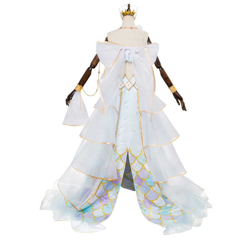 LoveLive Mermaid Festa Tsushima Yoshiko Cosplay Costume Awakening Dress