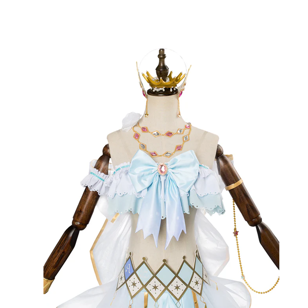 LoveLive Mermaid Festa Tsushima Yoshiko Cosplay Costume Awakening Dress